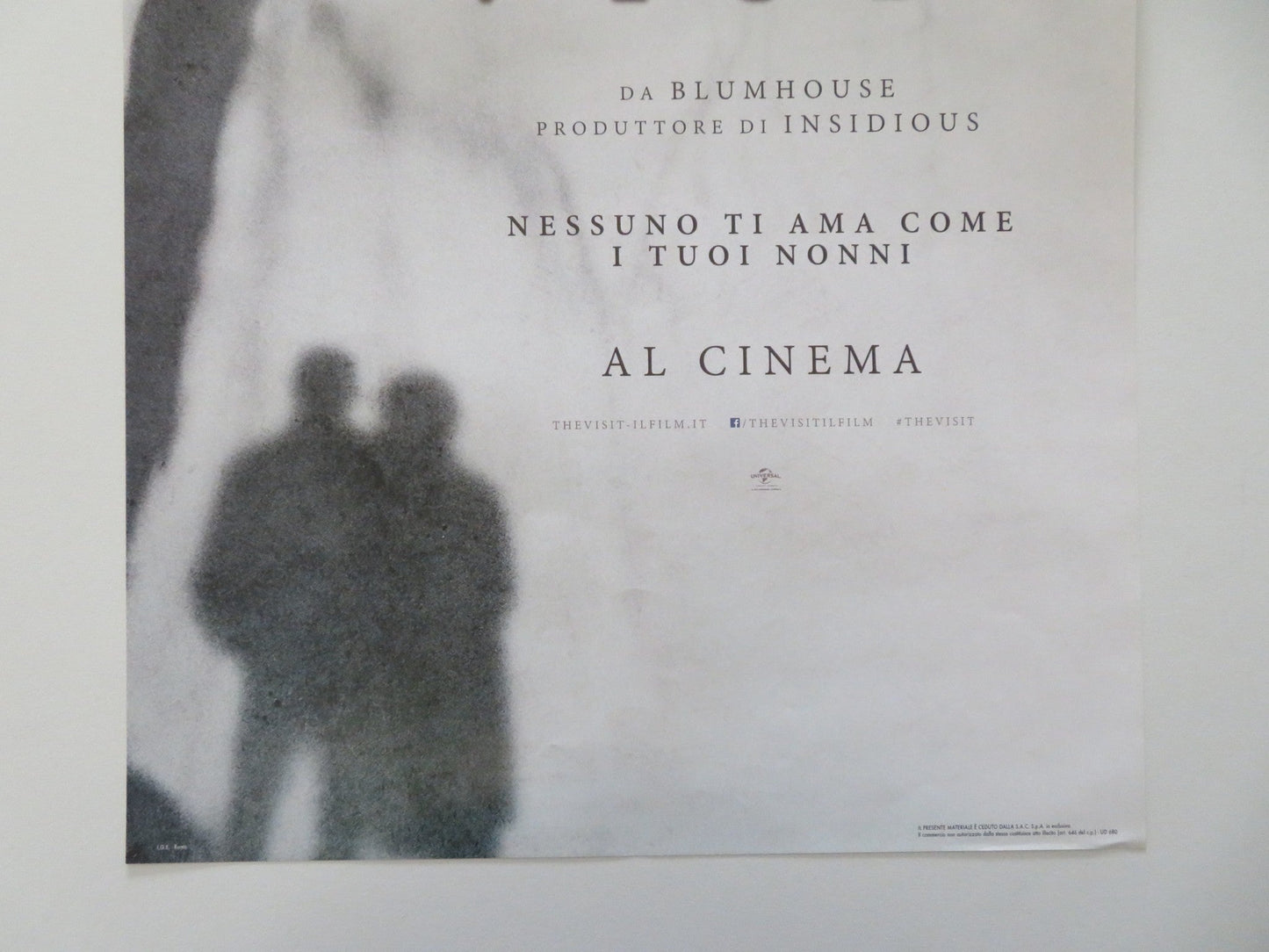 The Visit ITALIAN LOCANDINA POSTER OLIVIA DEJONGE ED OXENBOULD 2015 Movie posters