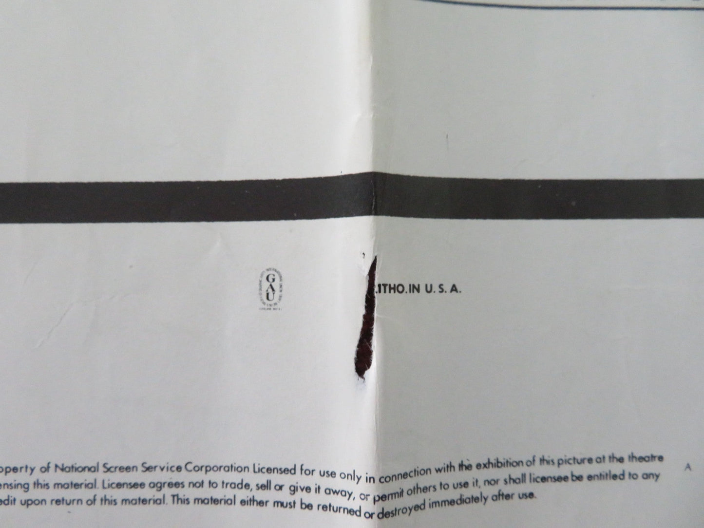 TIDAL WAVE FOLDED US ONE SHEET POSTER LORNE GREENE RHONDA HOPKINS 1975 Movie posters