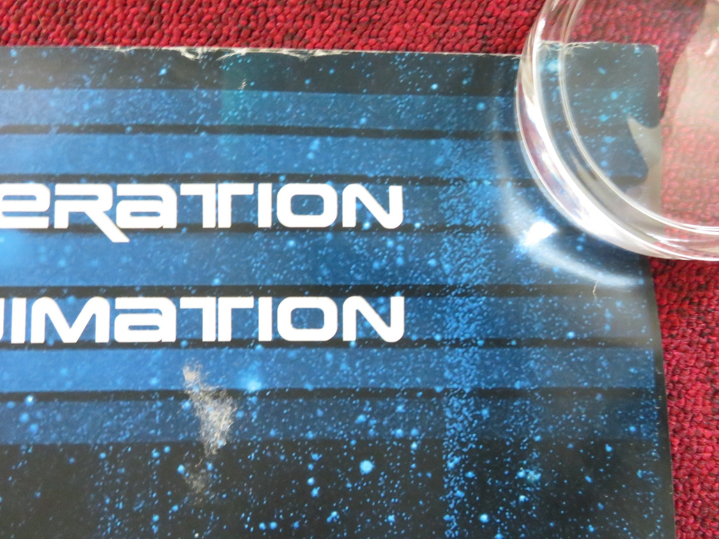 TITAN A. E. UK QUAD ROLLED POSTER DREW BARRYMORE JIM BREUER 2000 Rendezvous Cinema Movie posters