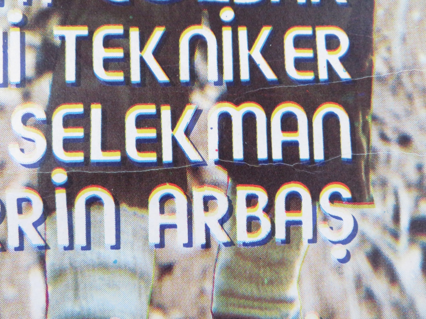 TOPRAK ANA TURKISH POSTER ROLLED FATMA GIRIK TAMER YIGIT 1973 Rendezvous Cinema Movie posters