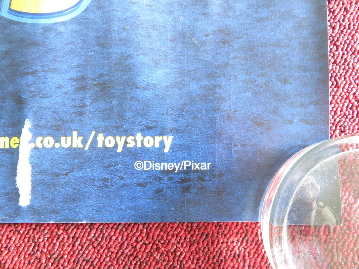 TOY STORY 3 UK QUAD ROLLED POSTER DISNEY TOM HANKS TIM ALLEN 2010 Rendezvous Cinema Movie posters