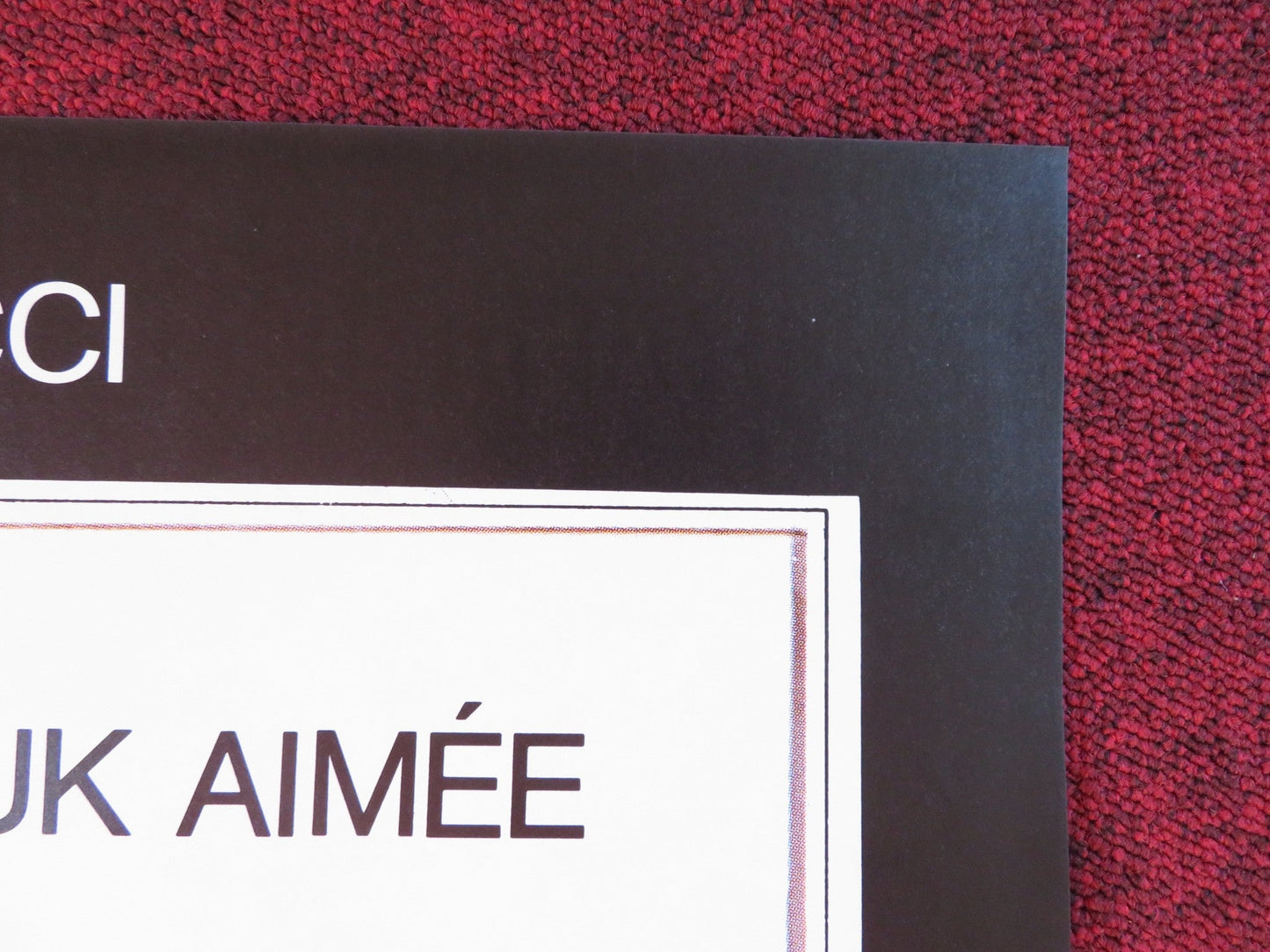 TRAGEDY OF A RIDICULOUS MAN GERMAN A1 POSTER FOLDED UGO TOGNAZZI 1981 Rendezvous Cinema Movie posters