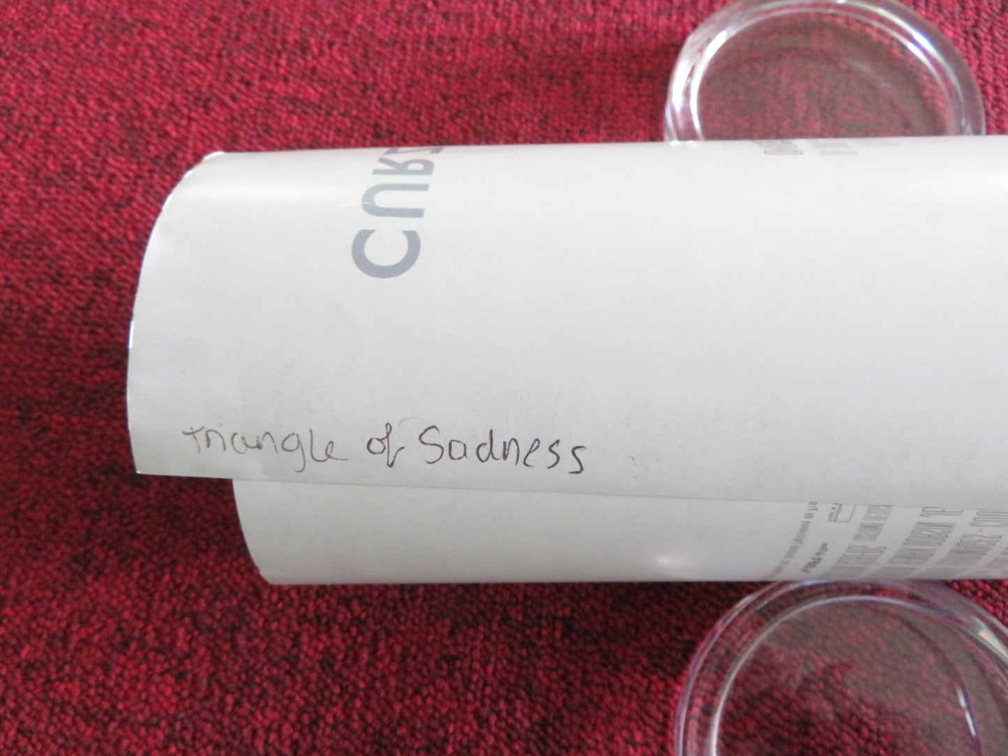 TRIANGLE OF SADNESS UK QUAD ROLLED POSTER WOODY HARRELSON HARRIS DICKINSON 2022 Rendezvous Cinema Movie posters