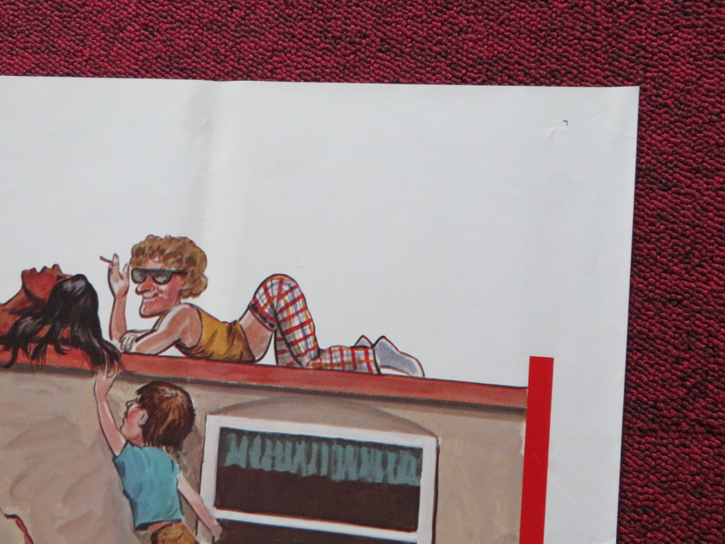 UP YOURS FOLDED US ONE SHEET POSTER EDDIE RYDER CINDY MORGAN 1979 Rendezvous Cinema Movie posters