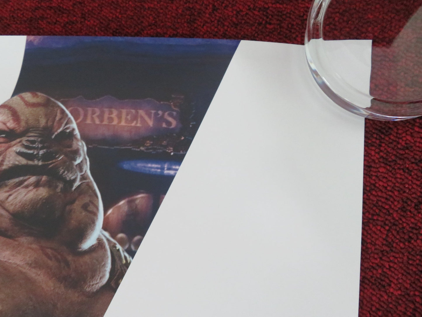 VALERIAN US ONE SHEET ROLLED POSTER RIHANNA CARA DELEVINGNE 2017 Movie posters