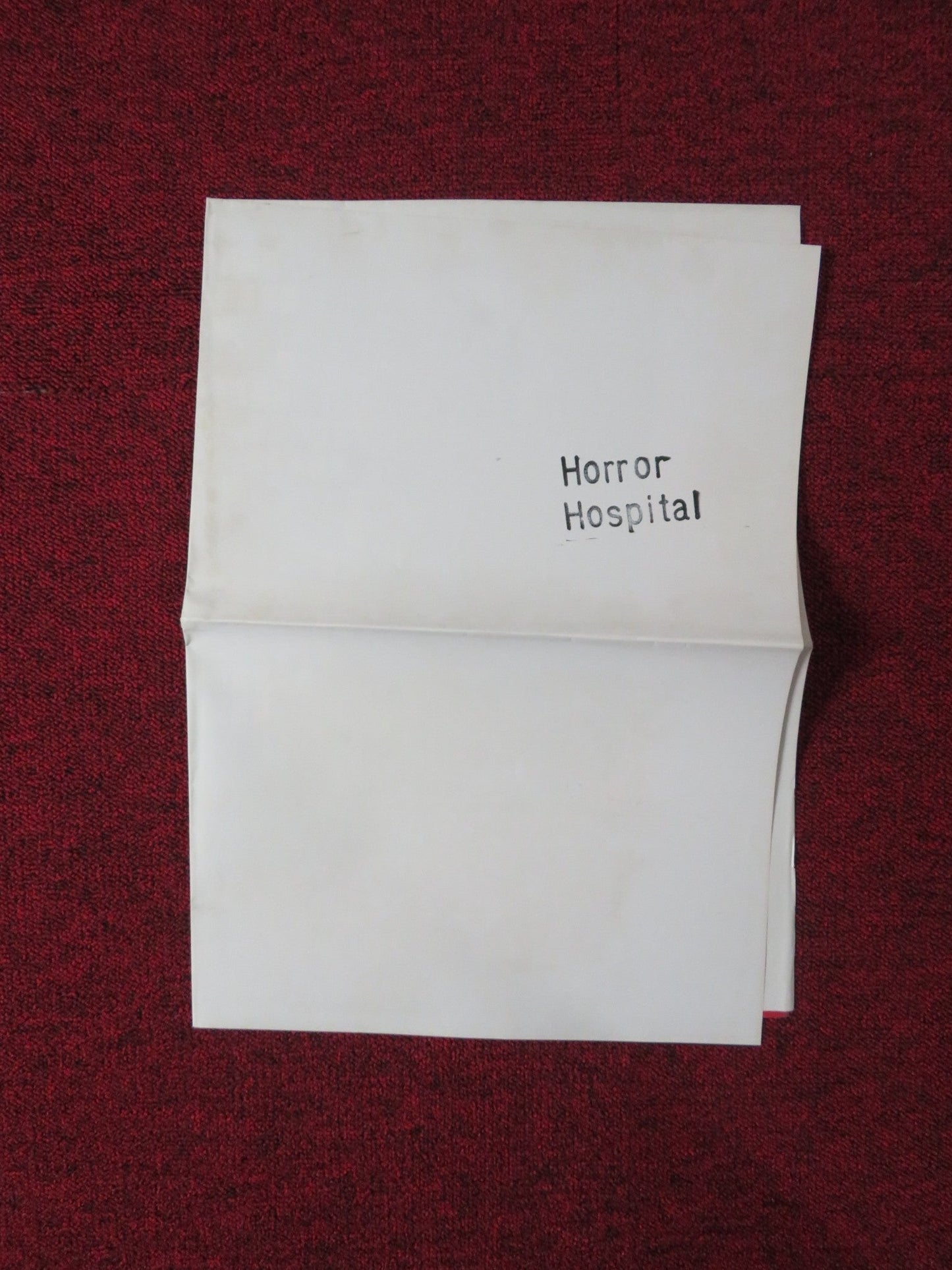 VISITING HOURS GERMAN A1 POSTER FOLDED MICHAEL IRONSIDE LEE GRANT 1982 Rendezvous Cinema Movie posters