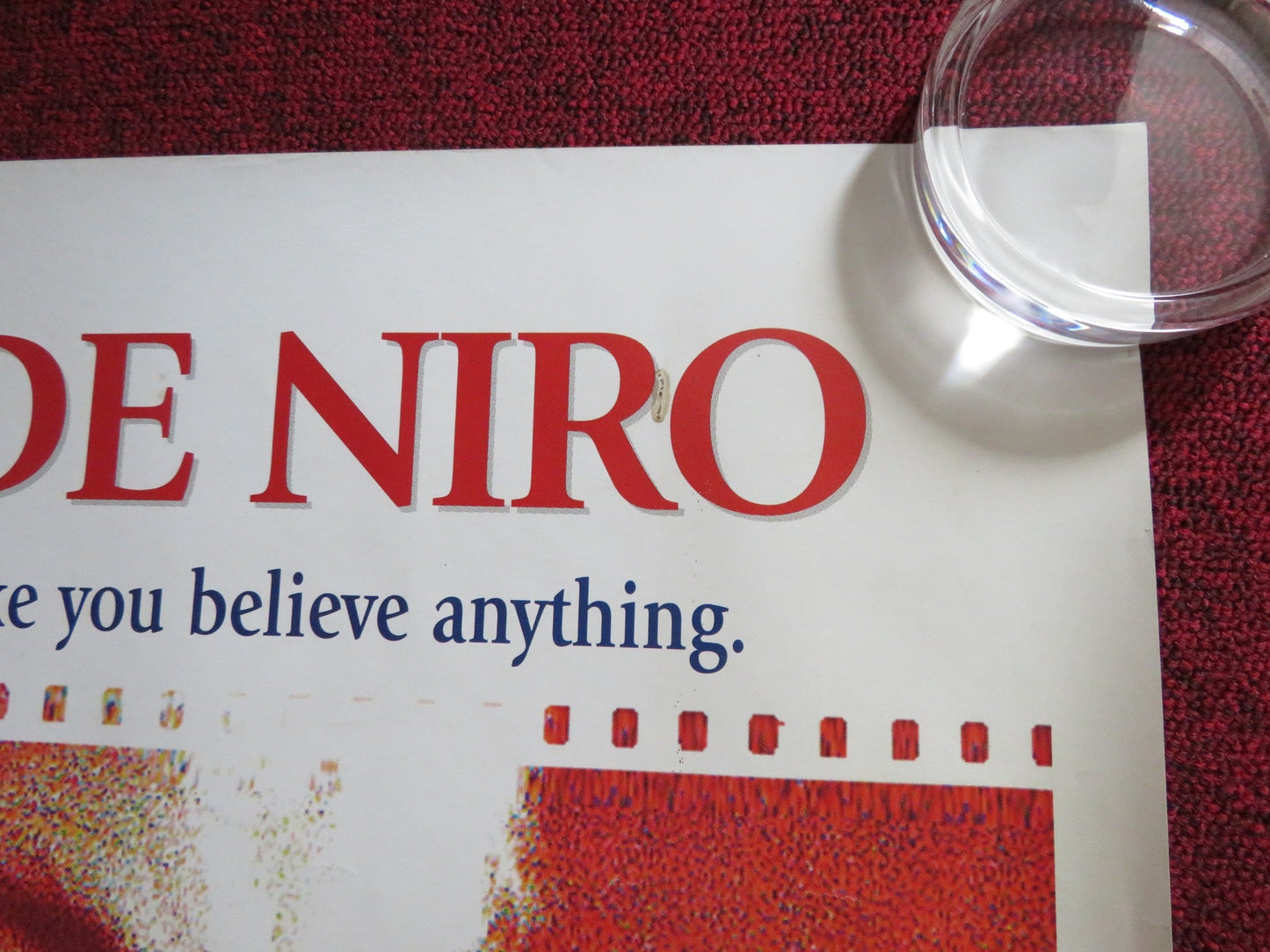 WAG THE DOG UK QUAD ROLLED POSTER ROBERT DE NIRO DUSTIN HOFFMAN 1997 Rendezvous Cinema Movie posters