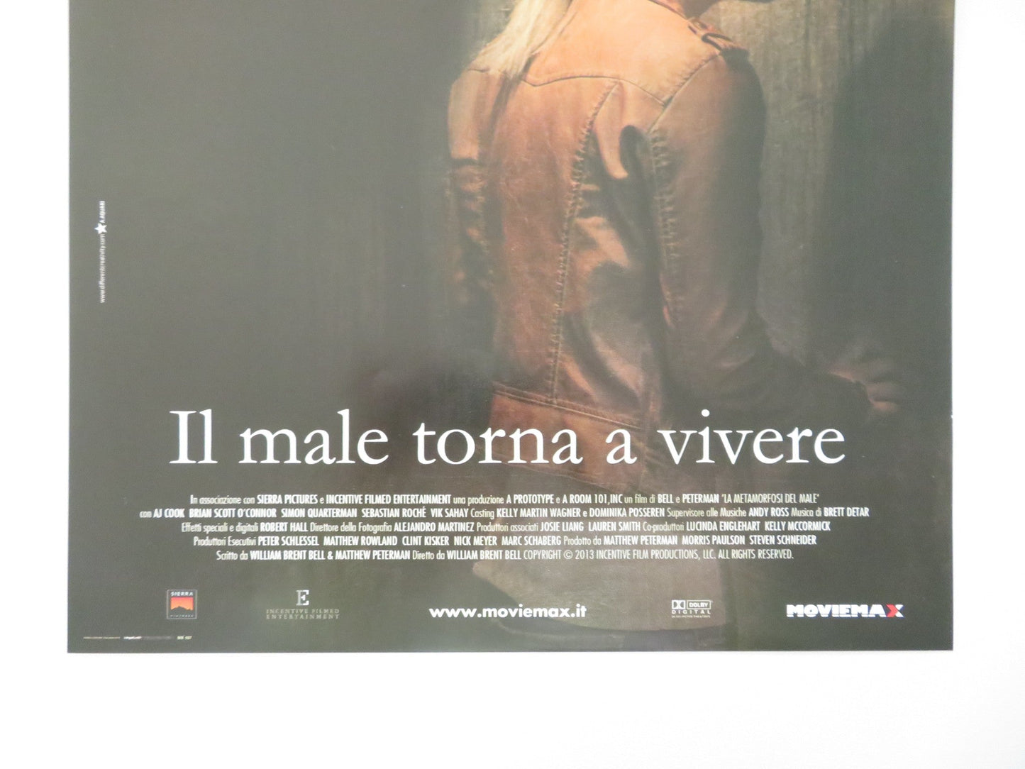 Wer: The Legend Reborn ITALIAN LOCANDINA POSTER A.J COOK B. SCOTT O'CONNOR 2013 Movie posters