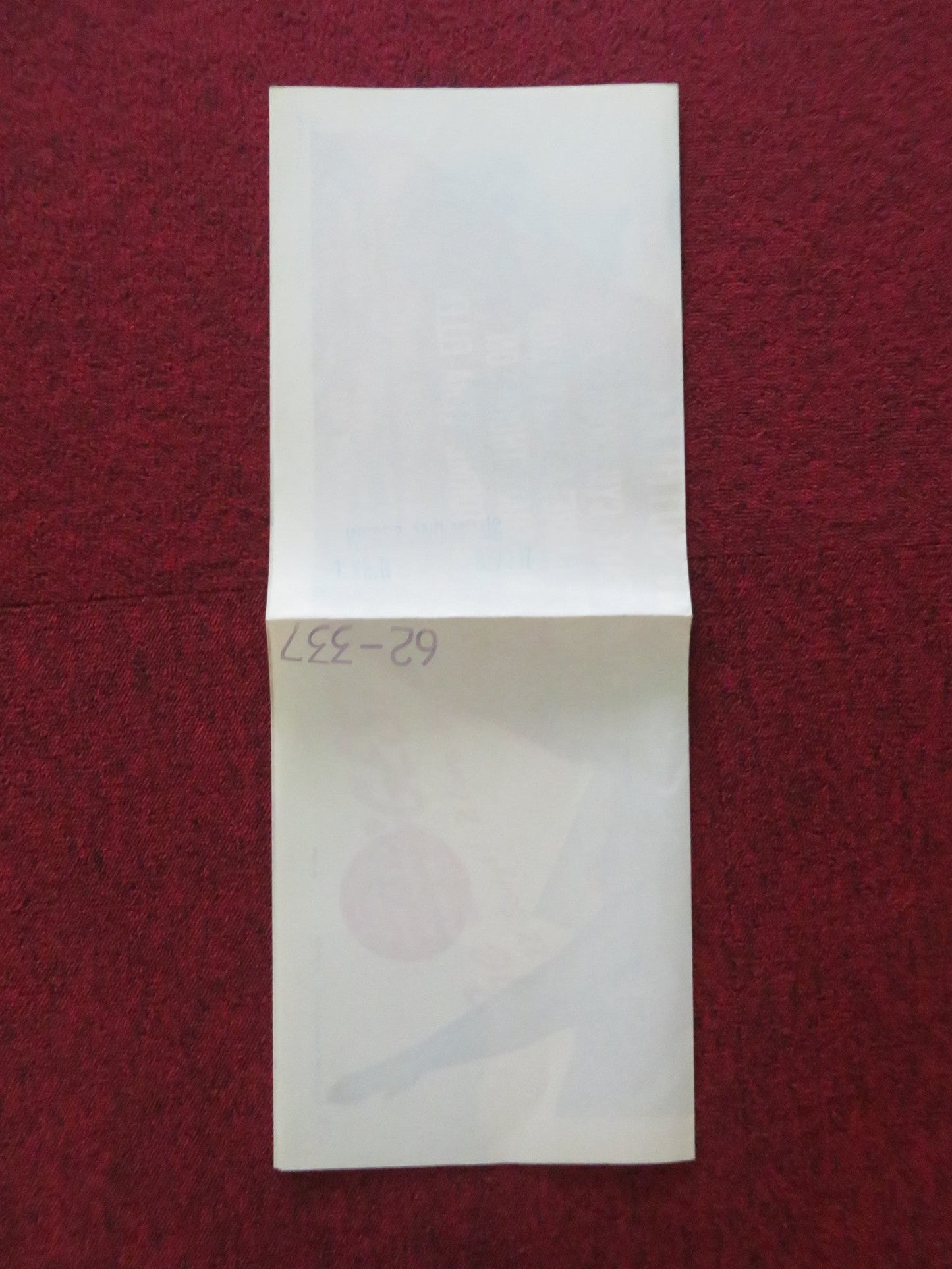 WORDS AND MUSIC FOLDED US ONE SHEET POSTER JUNE ALLYSON PERRY COMO 1962 Rendezvous Cinema Movie posters