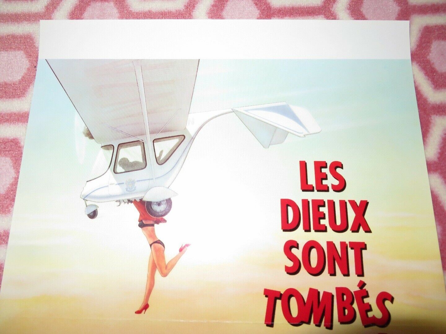 THE GODS MUST BE CRAZY 2 BELGIUM (13"x 19.5") POSTER N!XAU LENA FARUGIA 1980