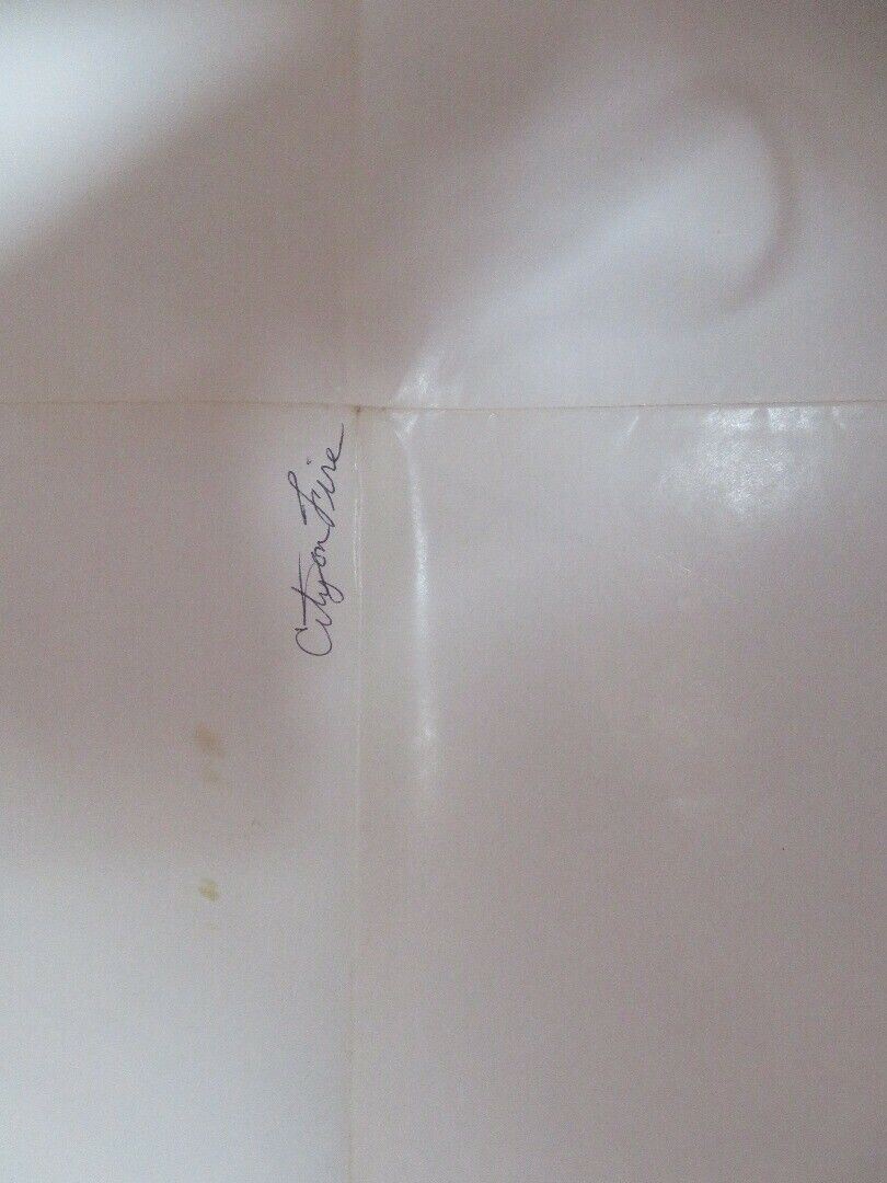 CITY ON FIRE US ONE SHEET POSTER BARRY NEWMAN SUSAN CLARK 1979 - Rendezvous Cinema