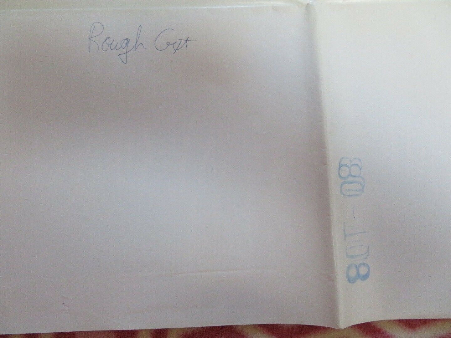 ROUGH CUT US ONE SHEET POSTER BURT RETNOLDS DAVID NIVEN 1980 - Rendezvous Cinema