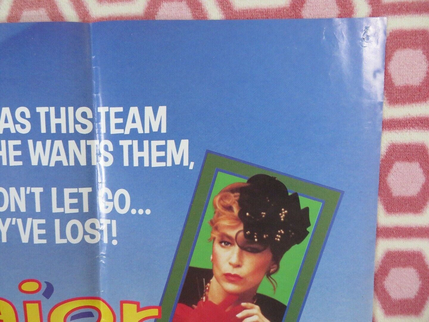 MAJOR LEAGUE BRITISH QUAD (30" x 40") POSTER TOM BERENGER CHARLIE SHEEN 1989 - Rendezvous Cinema