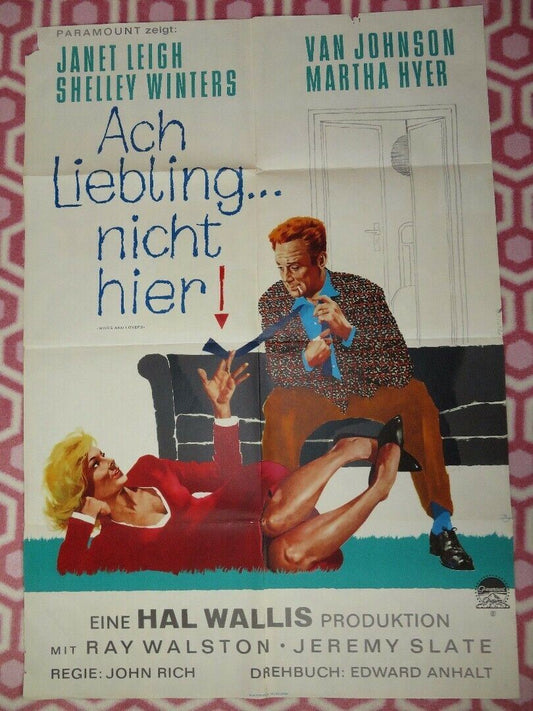 WIVES AND LOVERS GERMAN A1 (33"x 23") POSTER JANET LEIGH SHELLEY WINTERS 1963