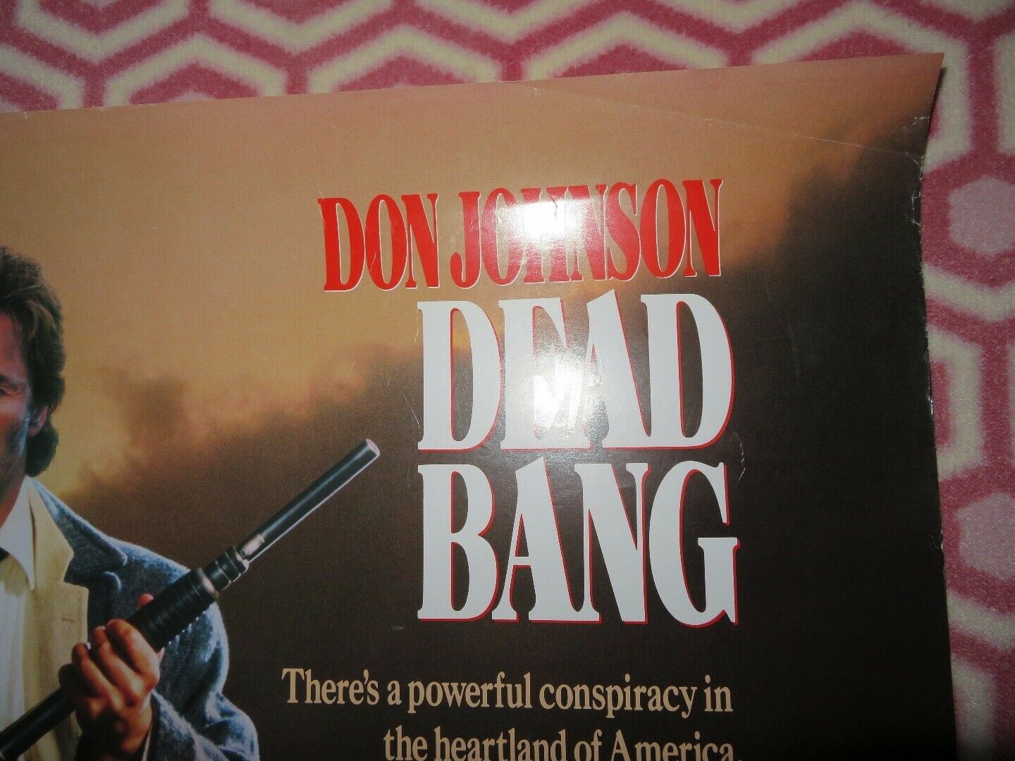 DEAD BANG US ONE SHEET ROLLED POSTER DON JOHNSON 1989 - Rendezvous Cinema