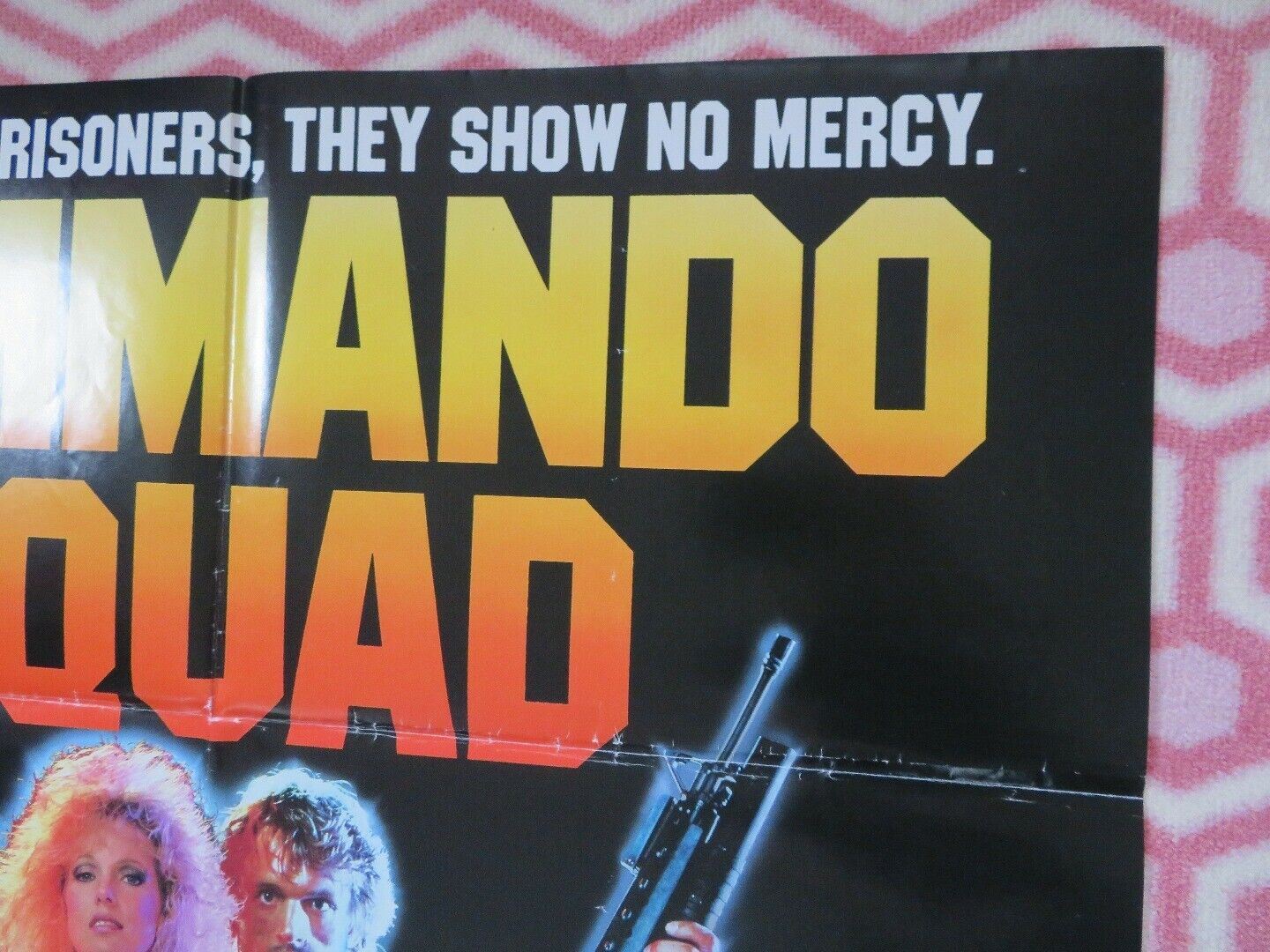 COMMANDO SQUAD US ONE SHEET POSTER WILLIAM SMITH SID HAIG 1987