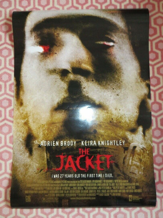THE JACKET US ONE SHEET ROLLED POSTER ADRIEN BRODY KEIRA KNIGHTLEY 2005