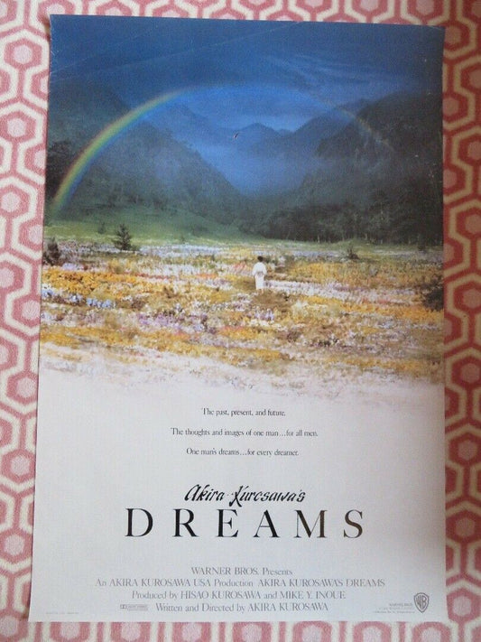 DREAMS US ONE SHEET ADVANCED ROLLED POSTER AKIRA KURCSAWA 1990