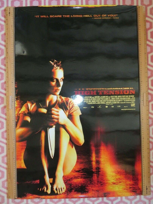 HIGH TENSION US ROLLED POSTER ALEXANDRE AJA 2003