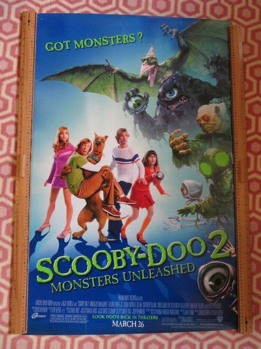 SCOOBY DOO 2 US ROLLED POSTER SARAH MICHELLE GELLAR 2002