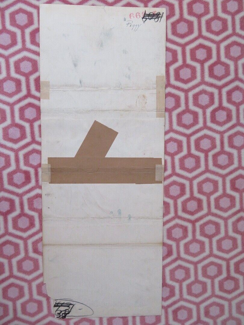 PEGGY US INSERT (14"x 36") POSTER DIANA LYNN CHARLES COBURN 1950 - Rendezvous Cinema