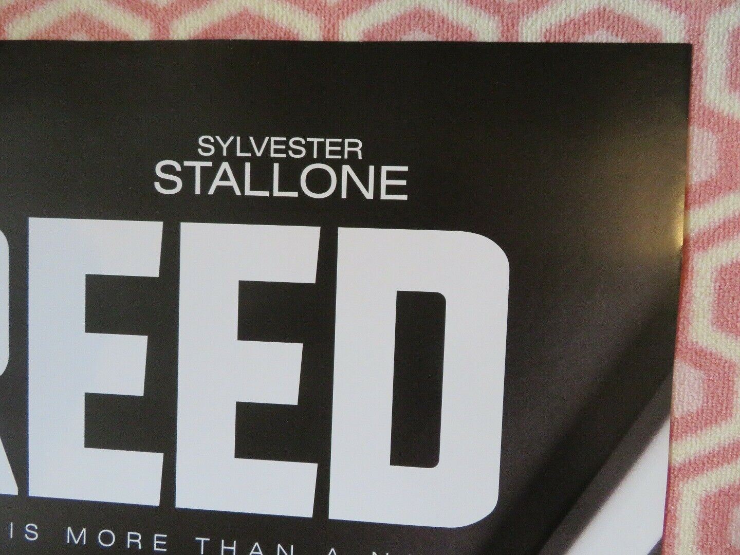 CREED US ONE SHEET ROLLED POSTER MICHAEL B.JORDAN SYLVESTER STALLONE 2015 - Rendezvous Cinema