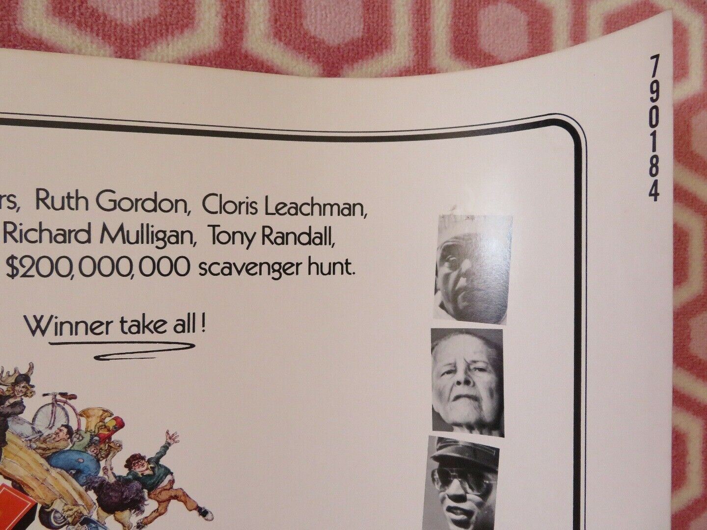 SCAVENGER HUNT US HALF SHEET (22"x 28") POSTER DIRK BENDICT JAMES COCO 1979 - Rendezvous Cinema