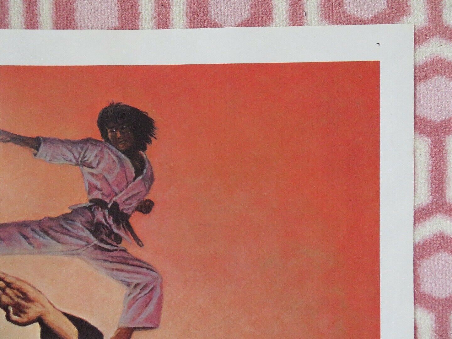 DUEL OF THE 7 TIGERS FOLDED US ONE SHEET POSTER YANG PAN PAN LAM MAN WEI 1982 - Rendezvous Cinema