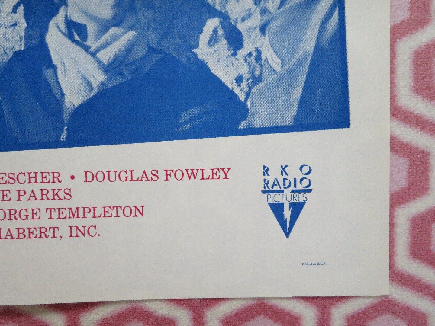 A GIFT FOR HEIDI FOLDED US ONE SHEET POSTER SANDY DESCHER DOUGLAS FOWLEY 1959