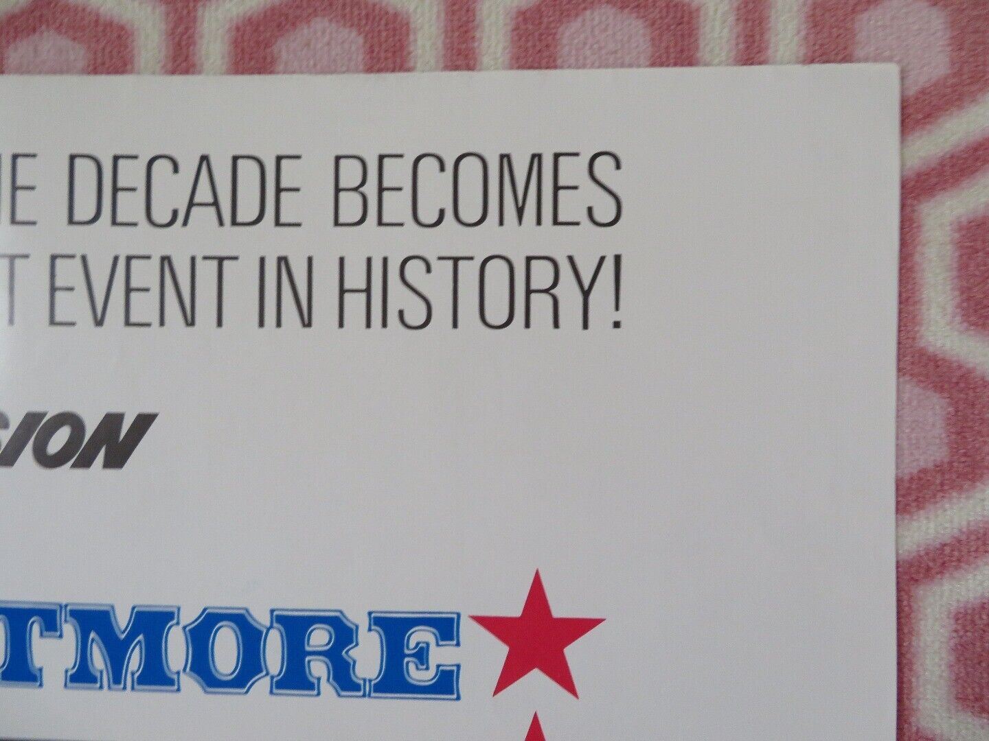 GIVE 'EM HELL, HARRY FOLDED US ONE SHEET POSTER JAMES WHITMORE 1975 - Rendezvous Cinema