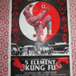 5 ELEMENT KUNG FU / Adventure of Shaolin US FOLDED ONE SHEET POSTER T CHOW '78