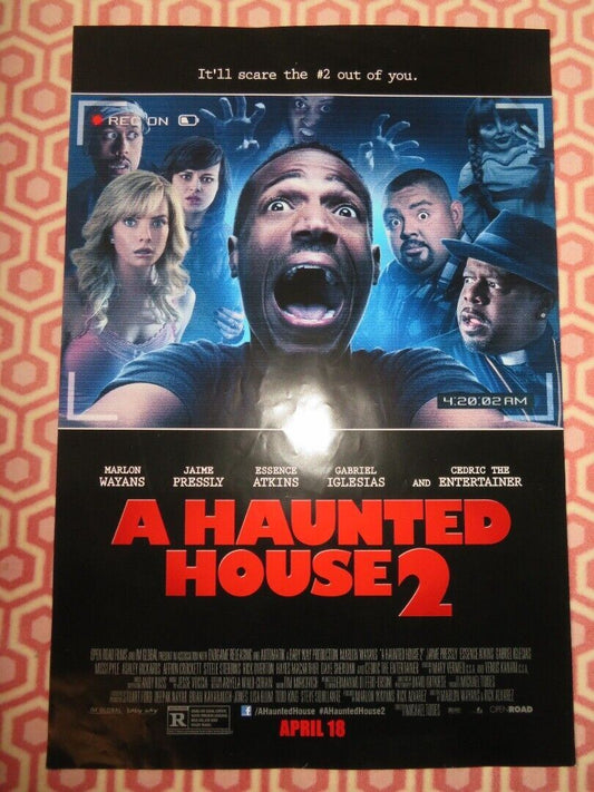 A HAUNTED HOUSE 2  US ONE SHEET ROLLED POSTER MARLONE WAYANS JAMIE PRESSLY 2014