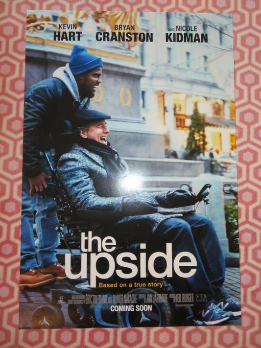 THE UPSIDE  US ONE SHEET ROLLED POSTER KEVIN HART NICOLE KIDMAN 2017
