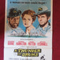 A THUNDER OF DRUMS FOLDED US ONE SHEET POSTER RICHARD BOONE GEORGE HAMILTON 1961