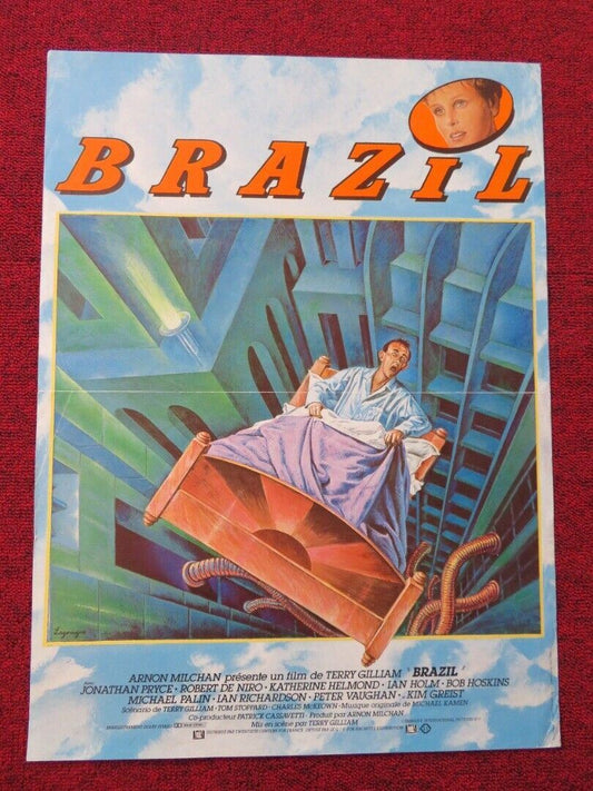 BRAZIL FRENCH (15"x 20.5") POSTER TERRY GILLIAM  ROBERT DE NIRO 1985