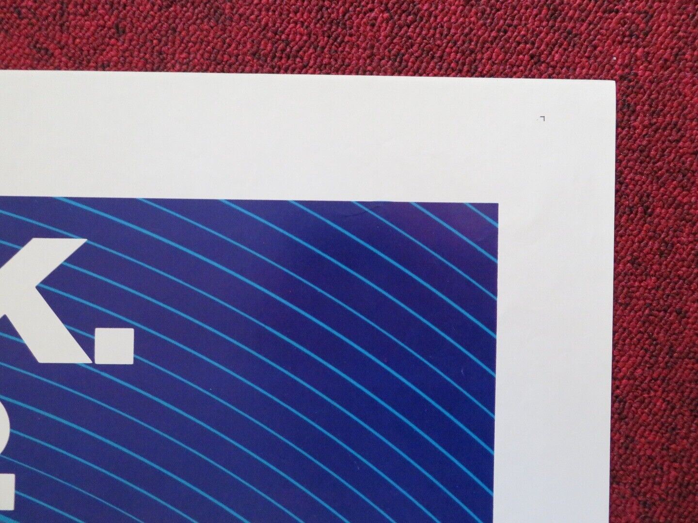 THE TERRORISTS FOLDED US ONE SHEET POSTER SEAN CONNERY IAN MCSHANE 1974 - Rendezvous Cinema