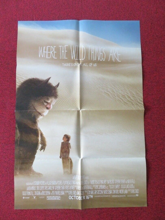 WHERE THE WILD THINGS ARE  FOLDED US ONE SHEET POSTER MAURICE SENDAK 2009