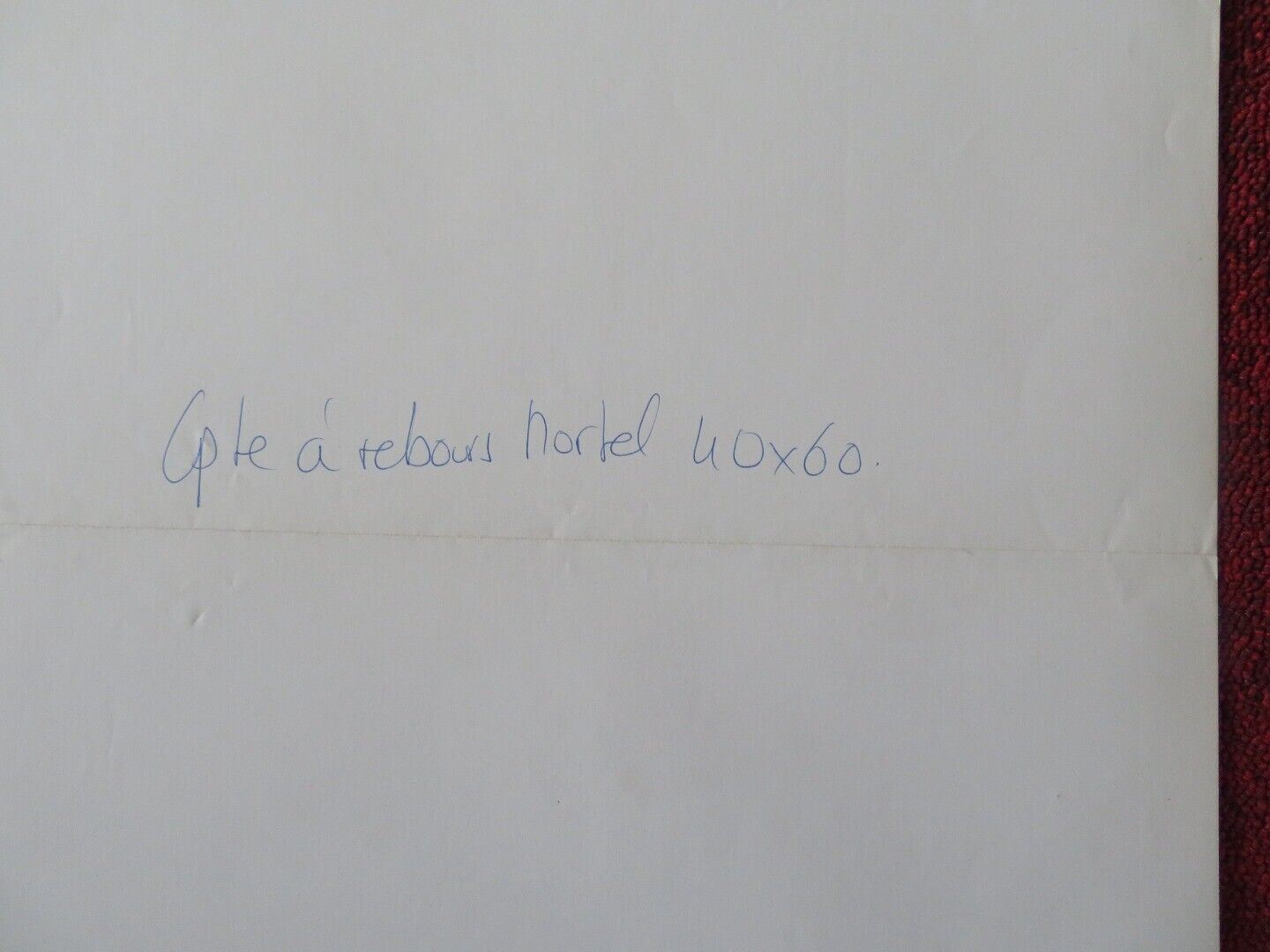 EYE SEE YOU FRENCH (15"x 21") POSTER SYLVESTER STALLONE CHARLES S. DUTTON 2002 - Rendezvous Cinema