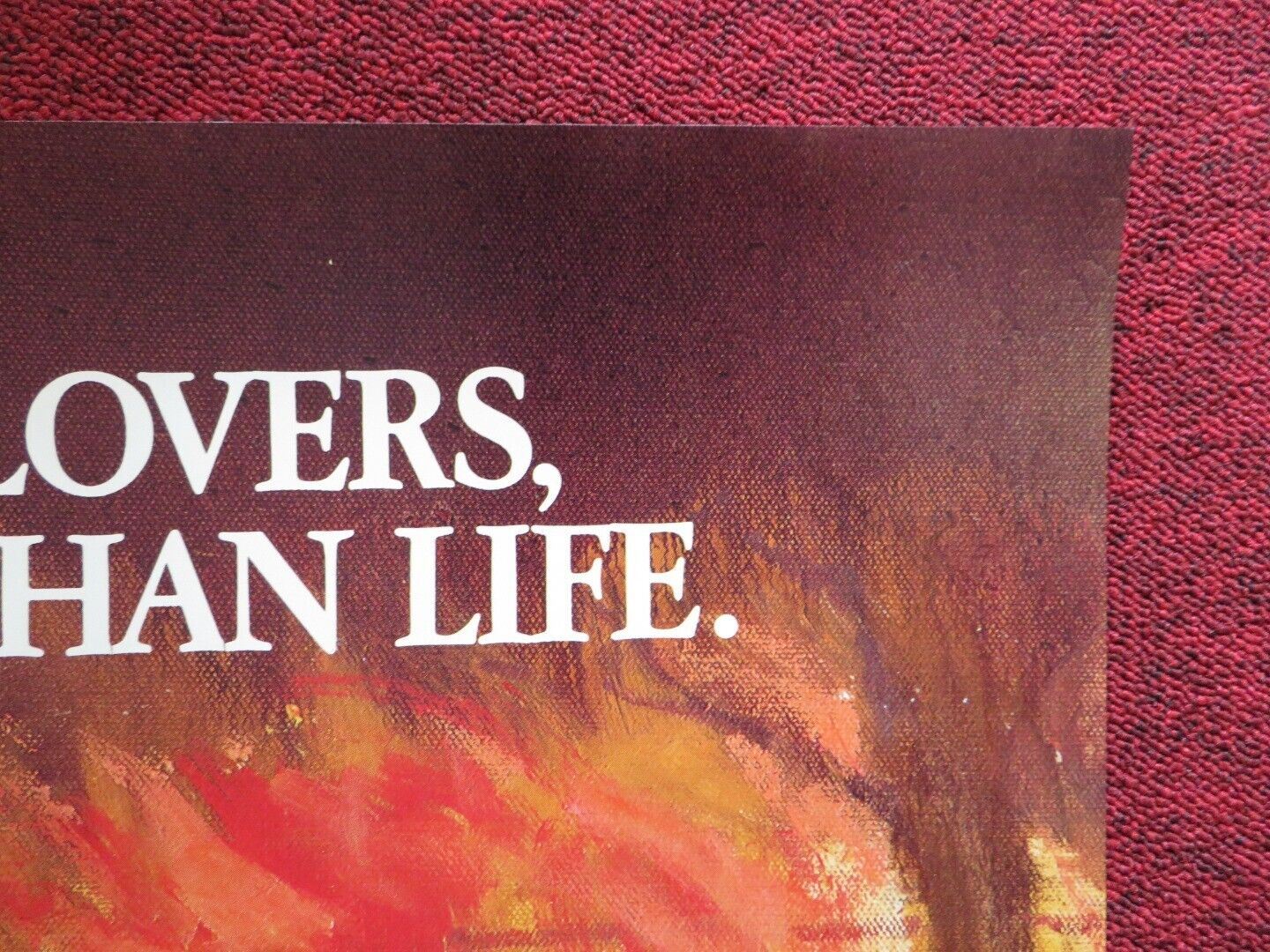 THE WINDS OF JARRAH US ONE SHEET ROLLED POSTER TERENCE DONOVAN SUSAN LYONS 1983 - Rendezvous Cinema