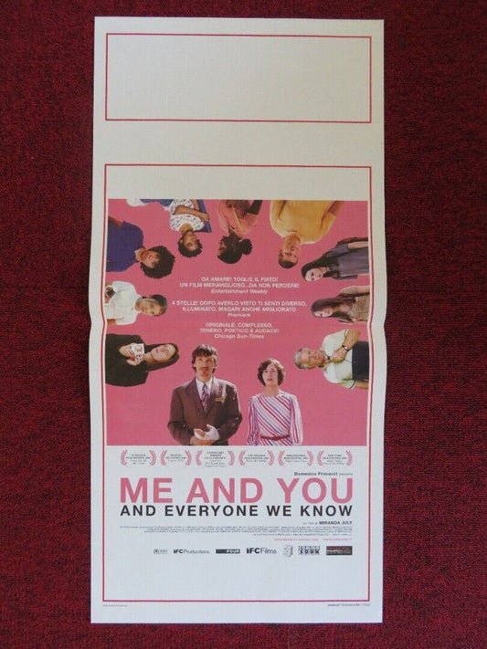 ME AND YOU AND EVERYONE WE KNOW ITALIAN LOCANDINA (27.5"x13") POSTER 2005
