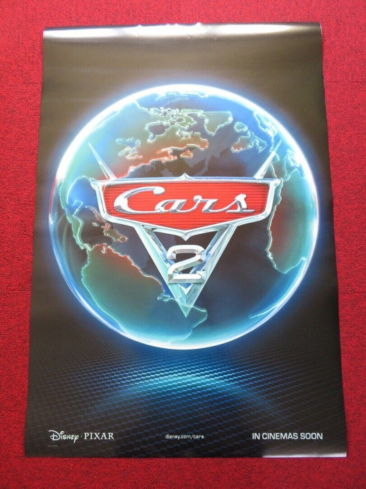 CARS 2 -C US ONE SHEET ROLLED POSTER OWEN WILSON MICHAEL CAINE 2011