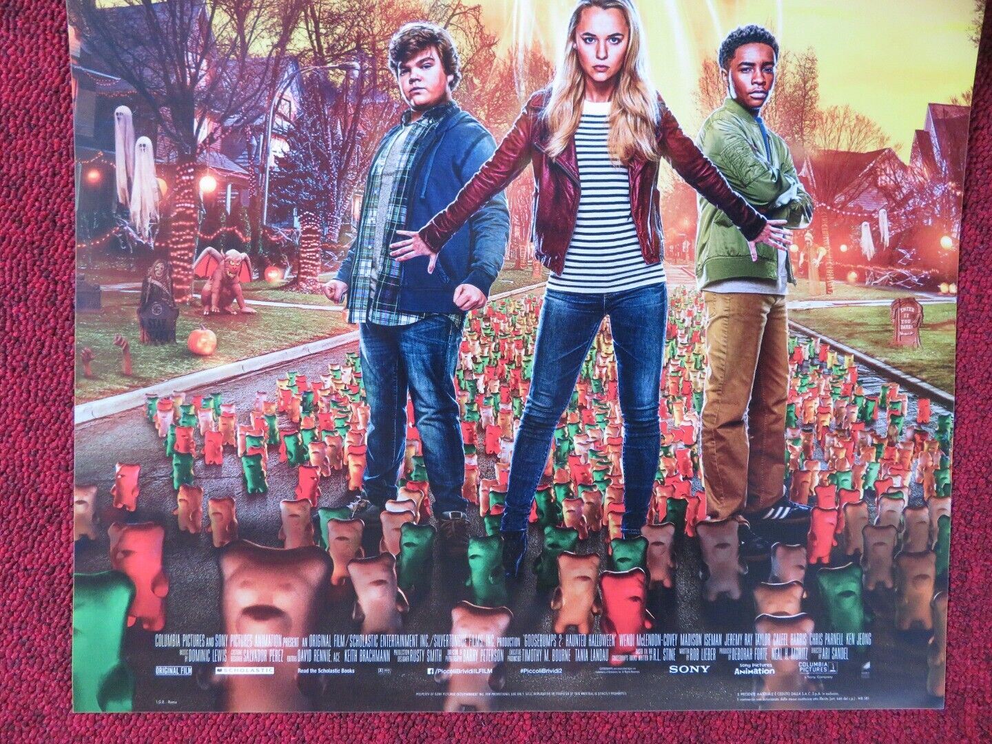 GOOSEBUMPS 2: SLAPPY'S REVENGE ITALIAN LOCANDINA (26.5"x12.5") POSTER 2018 - Rendezvous Cinema