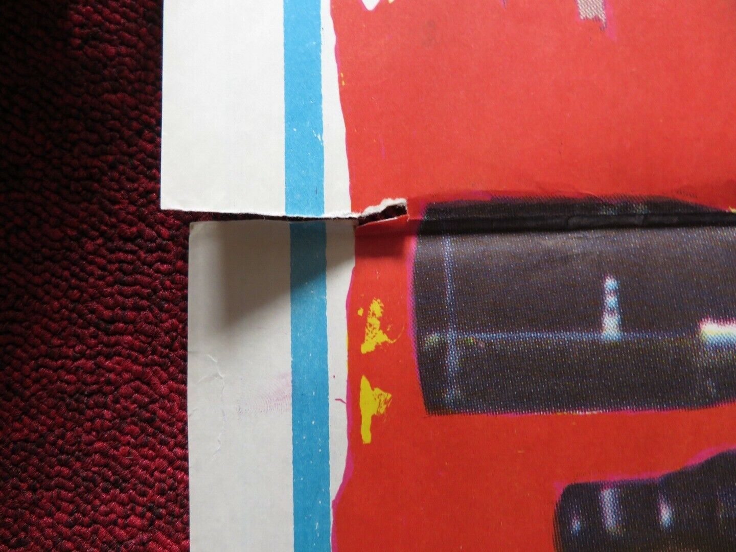 WOLF LAKE FOLDED ARGENTINA POSTER ROD STEIGER DAVID HUFFMAN 1980 - Rendezvous Cinema