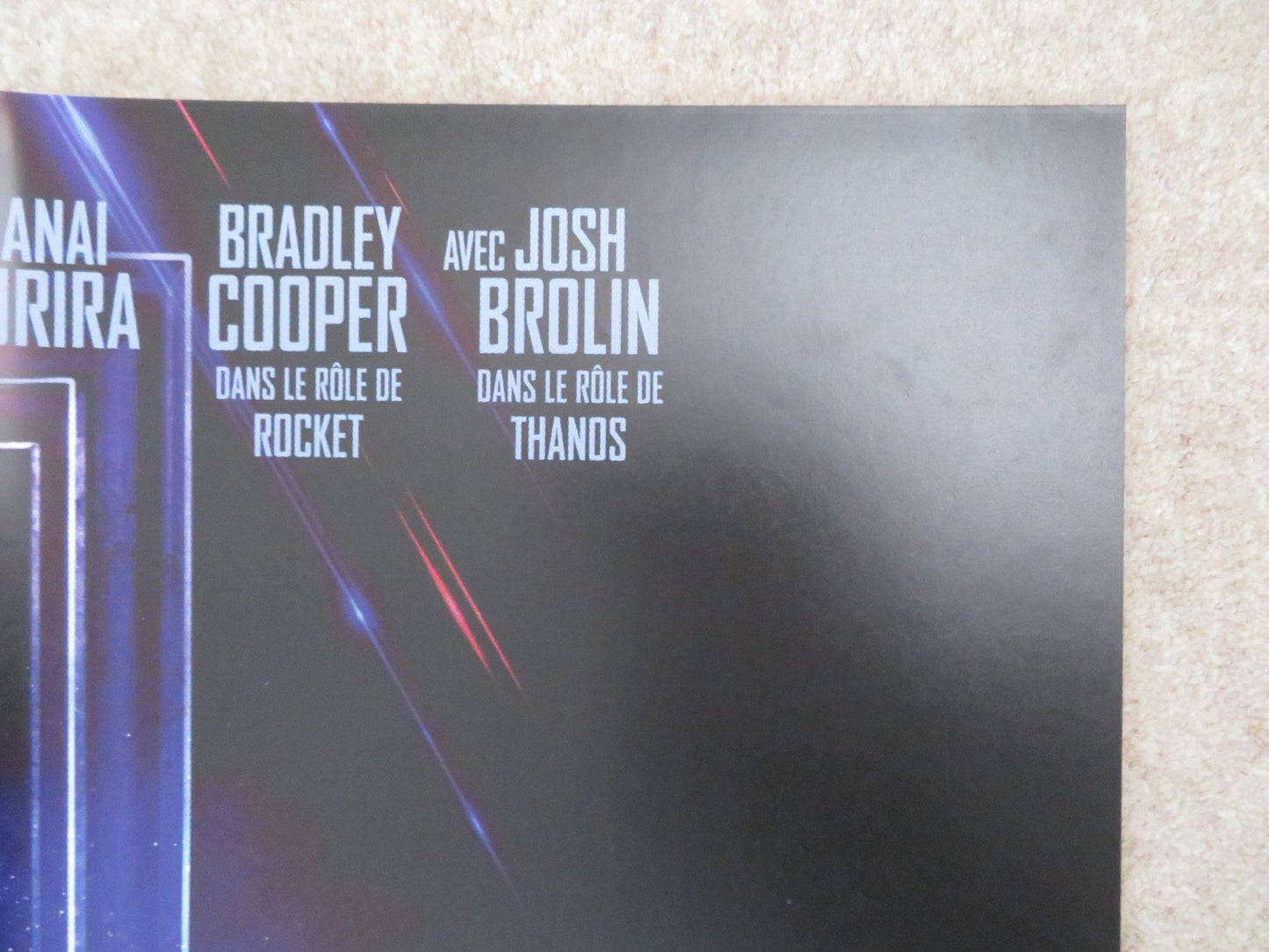 AVENGERS ENDGAME FRENCH GRANDE POSTER ROBERT DOWNEY JR. CHRIS EVANS 2019 Rendezvous Cinema Movie posters