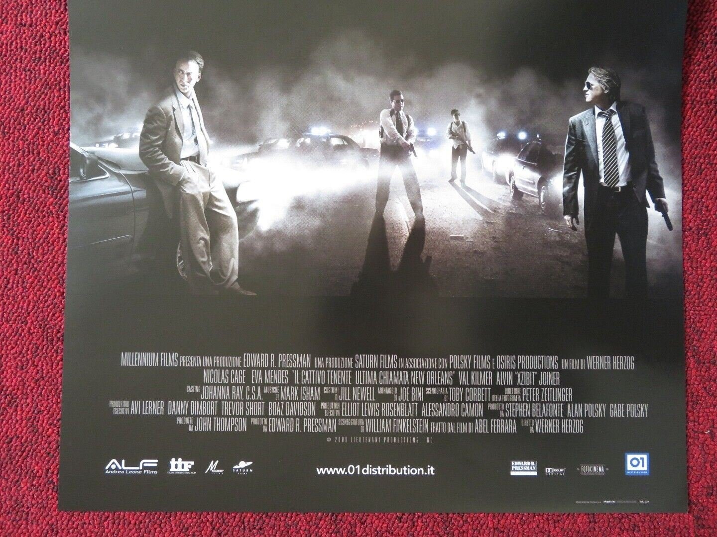 BAD LIEUTENANT: PORT OF CALL NEW ORLEANS ITALIAN LOCANDINA (26.5"x12.5") POSTER Movie posters