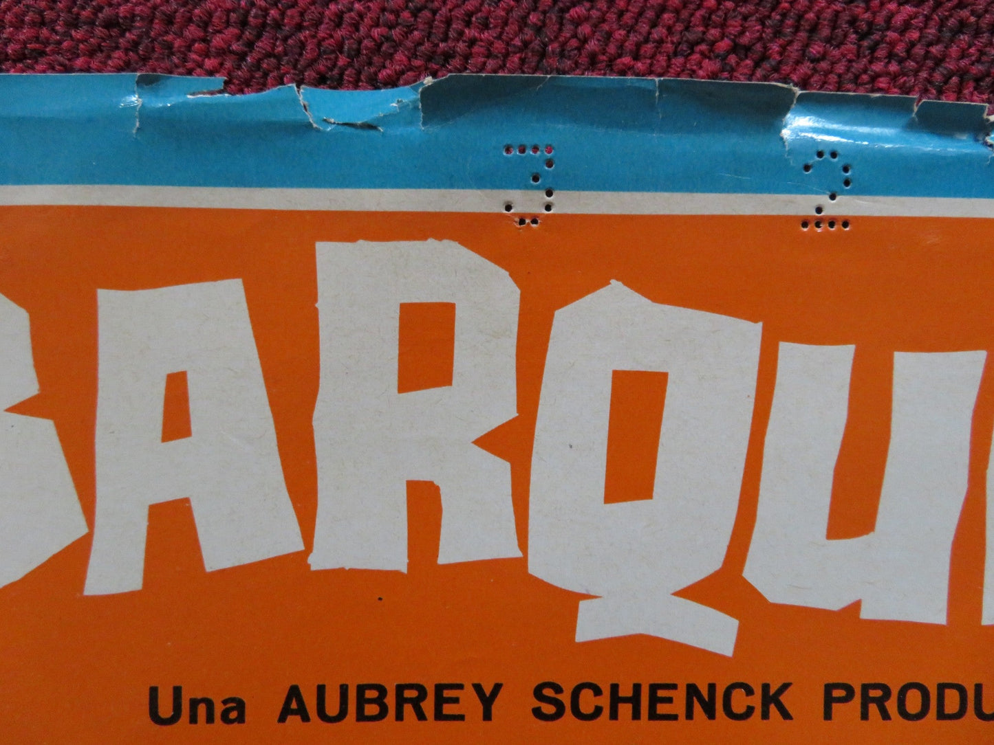 BARQUERO - C ITALIAN FOTOBUSTA POSTER LEE VAN CLEEF WARREN OATES 1970 Rendezvous Cinema Movie posters