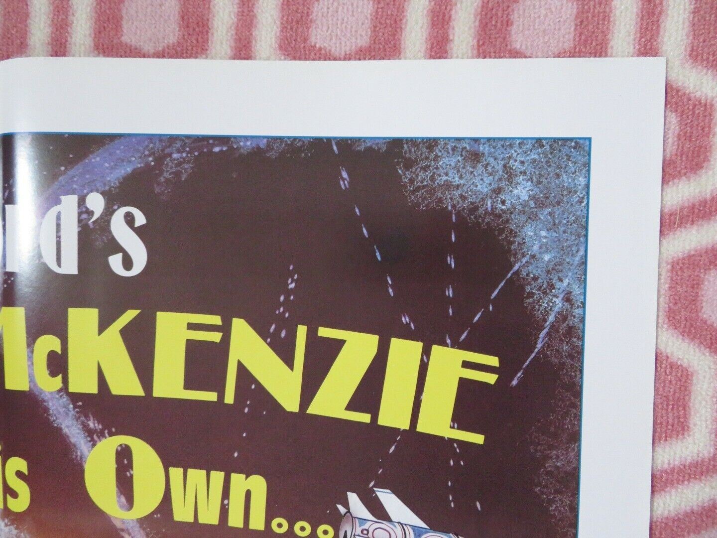 BARRY MCKENZIE HOLDS HIS OWN FOLDED US ONE SHEET POSTER BARRY HUMPHRIES 1974 Movie posters