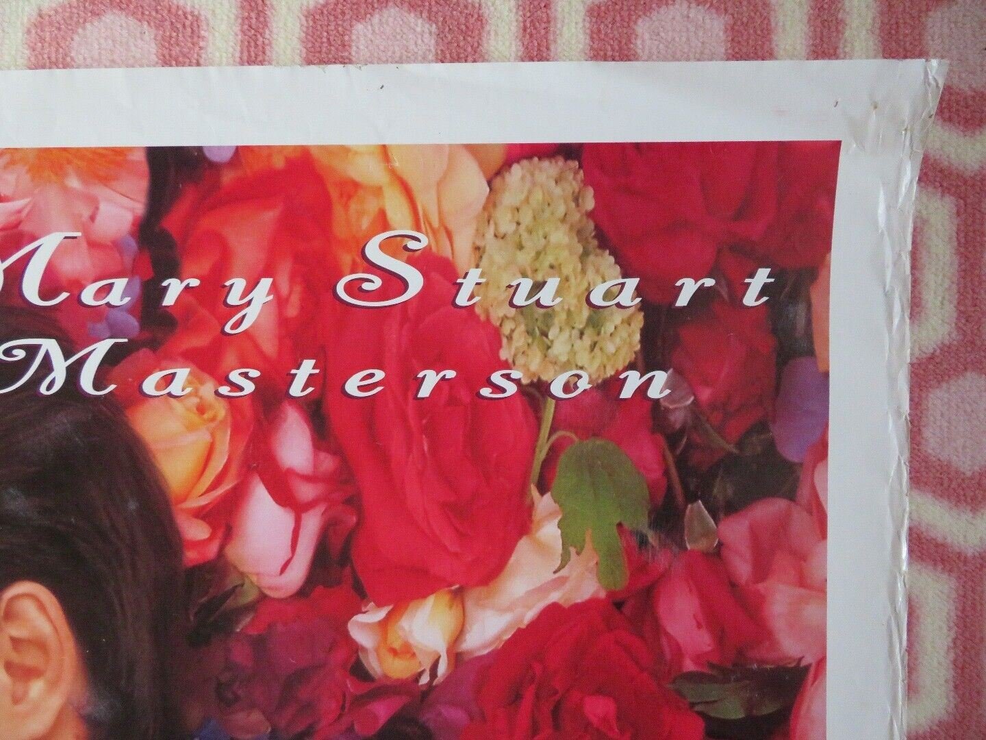 BED OF ROSES ONE SHEET ROLLED POSTER CHRISTIAN SLATER 1996 Movie posters