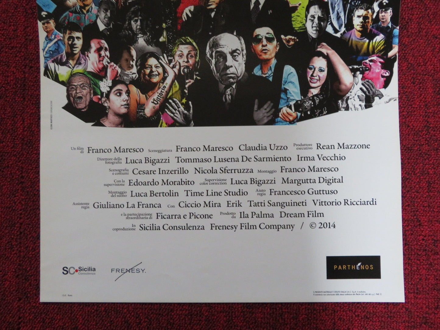 BELLUSCONE UNA STORIA SICILIANA ITALIAN LOCANDINA POSTER CICCIO MIRA 2014 Rendezvous Cinema Movie posters