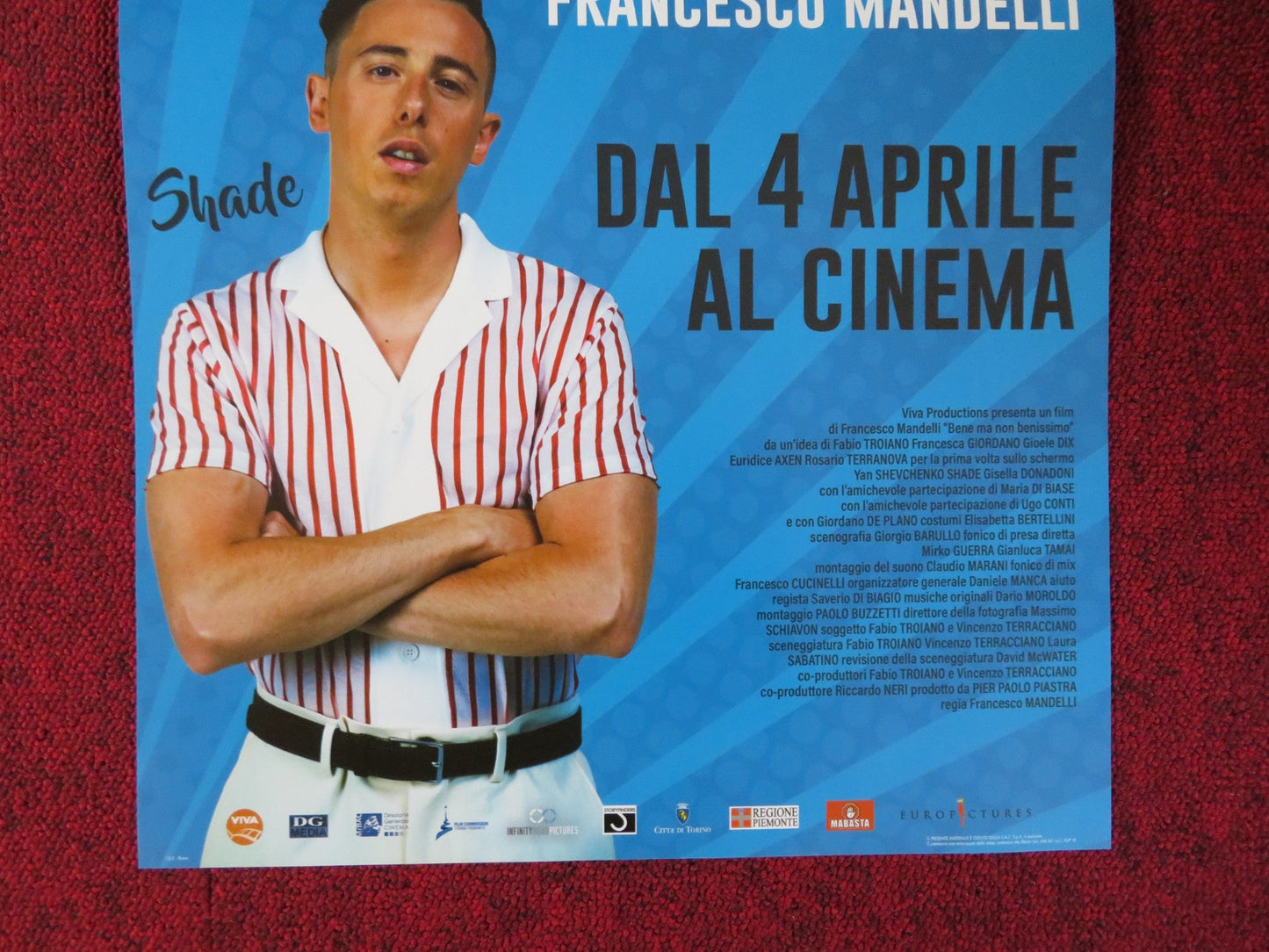 BENE MA NON BENISSIMO ITALIAN LOCANDINA POSTER FRANCESCA GIORDANO 2018 Rendezvous Cinema Movie posters